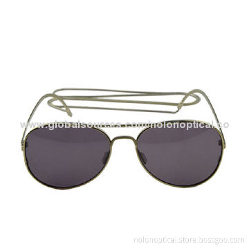 Creative original cheap wholesale metal sunglasses